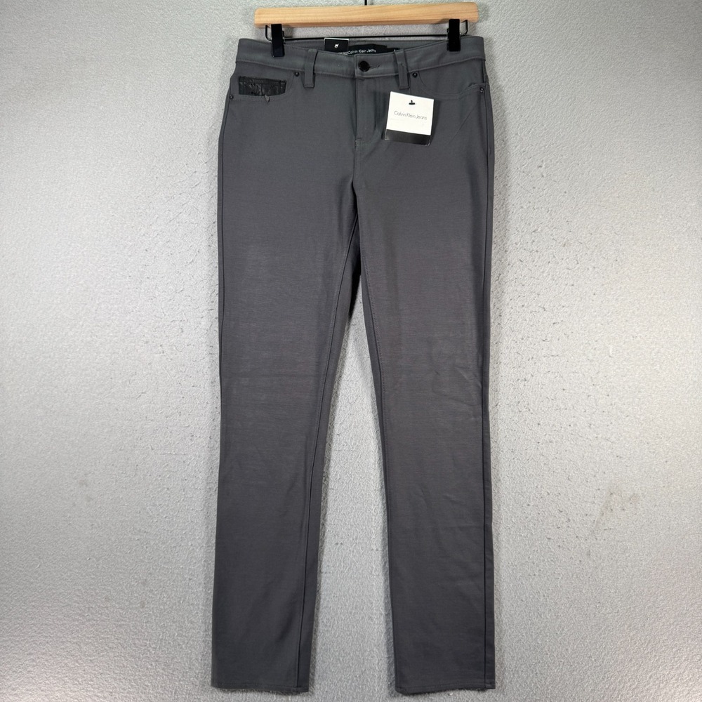 Calvin Klein Jeans Womens 8 Dolphine‎ Gray Lightweight Comfort Classic Trendy